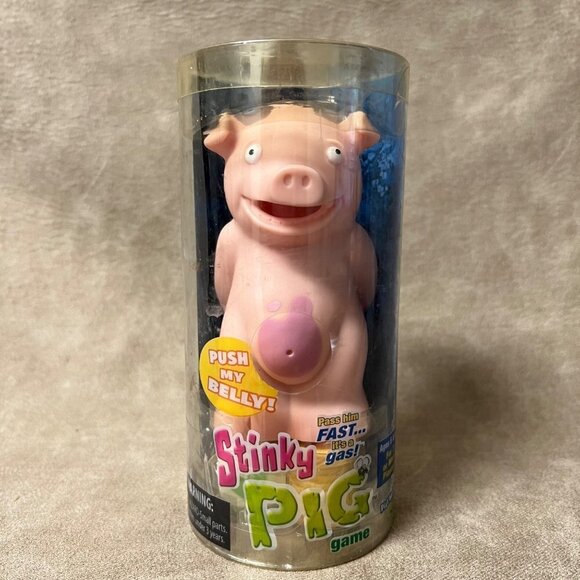 play monster Other - *Stinky Pig Push Belly* PlayMonster QuicklyPassLeft/RightBeforeHeToots  New